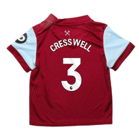 2023-2024 West Ham Home Baby Kit (CRESSWELL 3)