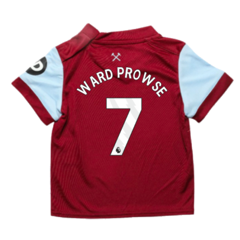 2023-2024 West Ham Home Baby Kit (Ward Prowse 7)