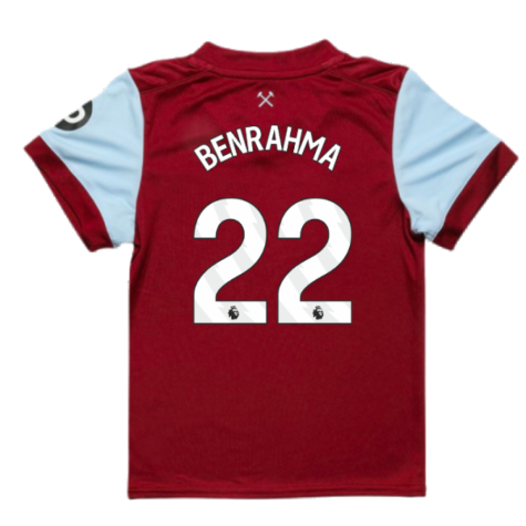 2023-2024 West Ham Home Infant Kit (BENRAHMA 22)