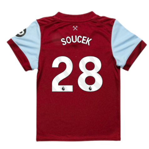 2023-2024 West Ham Home Infant Kit (SOUCEK 28)