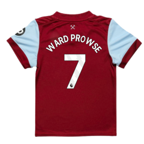 2023-2024 West Ham Home Infant Kit (Ward Prowse 7)