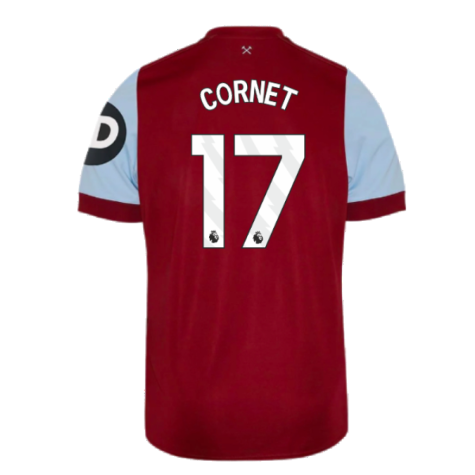 2023-2024 West Ham Home Shirt (Kids) (CORNET 17)