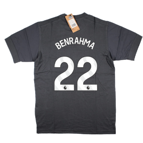 2023-2024 West Ham Leisure Tee (Carbon) (BENRAHMA 22)