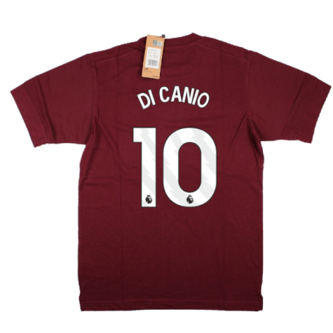 2023-2024 West Ham Leisure Tee (Tawny Port) (DI CANIO 10)