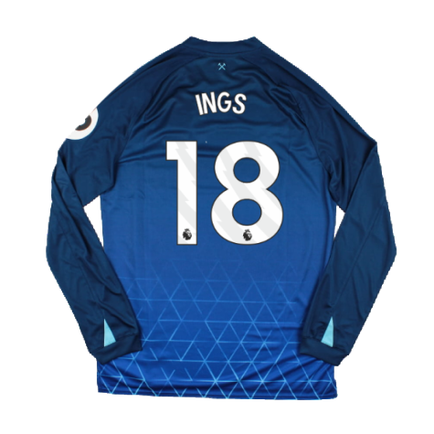 2023-2024 West Ham Long Sleeve Third Shirt (INGS 18)