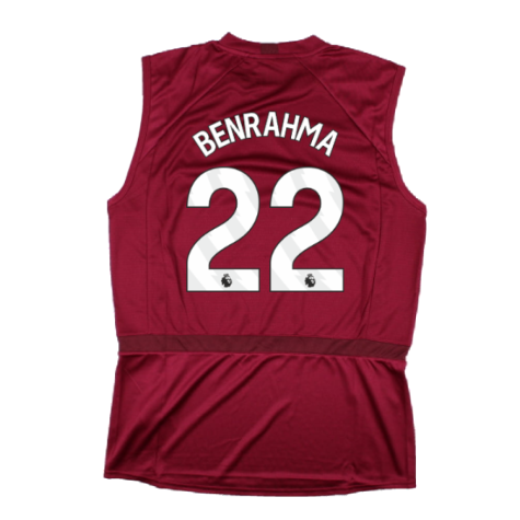 2023-2024 West Ham Sleeveless Tee (Claret) (BENRAHMA 22)