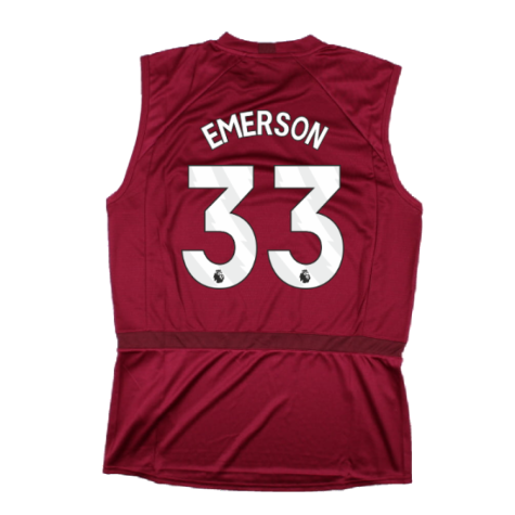 2023-2024 West Ham Sleeveless Tee (Claret) (EMERSON 33)