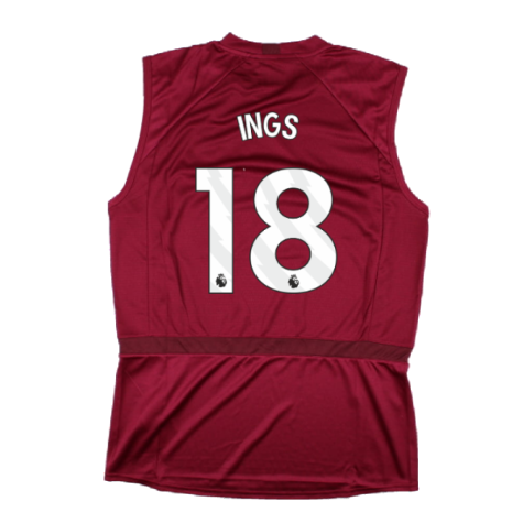 2023-2024 West Ham Sleeveless Tee (Claret) (INGS 18)