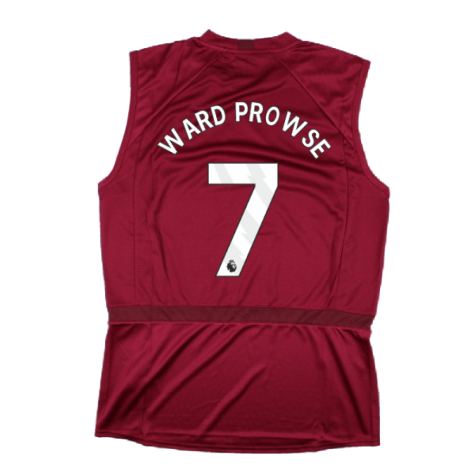 2023-2024 West Ham Sleeveless Tee (Claret) (Ward Prowse 7)