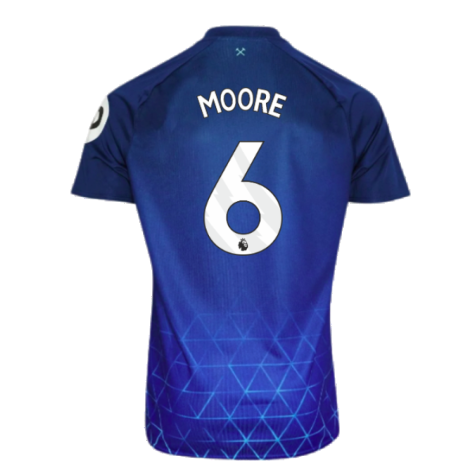 2023-2024 West Ham Third Shirt (Kids) (MOORE 6)