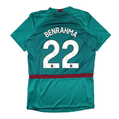 2023-2024 West Ham Training Jersey (Alexanderite) (BENRAHMA 22)