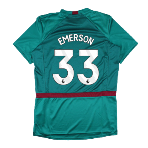 2023-2024 West Ham Training Jersey (Alexanderite) (EMERSON 33)