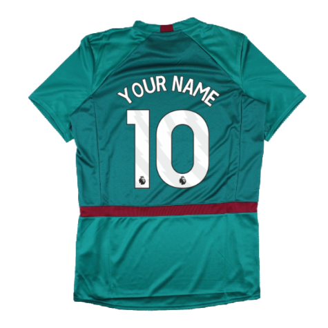 2023-2024 West Ham Training Jersey (Alexanderite) (Your Name)