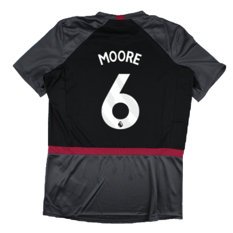 2023-2024 West Ham Training Jersey (Carbon) (MOORE 6)