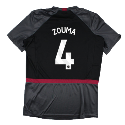 2023-2024 West Ham Training Jersey (Carbon) (ZOUMA 4)