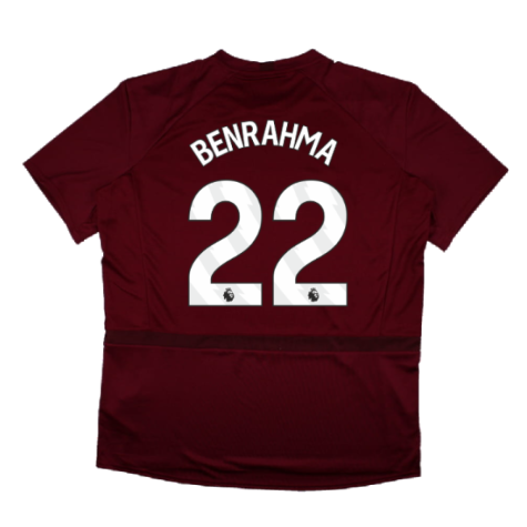 2023-2024 West Ham Training Jersey (Claret) (BENRAHMA 22)