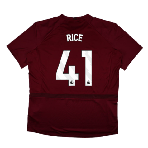 2023-2024 West Ham Training Jersey (Claret) (RICE 41)