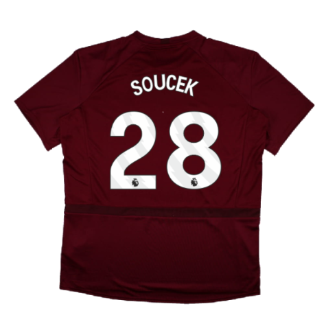 2023-2024 West Ham Training Jersey (Claret) (SOUCEK 28)