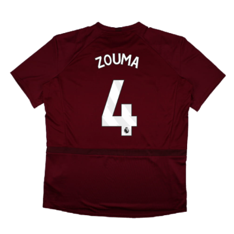 2023-2024 West Ham Training Jersey (Claret) (ZOUMA 4)