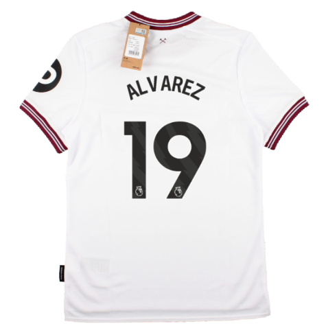 2023-2024 West Ham United Away Shirt (ALVAREZ 19)