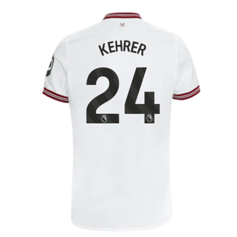 2023-2024 West Ham United Away Shirt (Kids) (KEHRER 24)