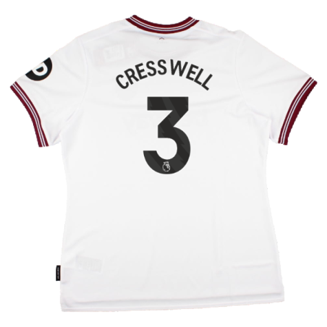 2023-2024 West Ham United Away Shirt (Ladies) (CRESSWELL 3)