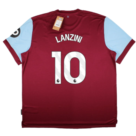 2023-2024 West Ham United Home Shirt (LANZINI 10)