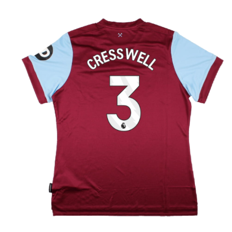 2023-2024 West Ham United Home Shirt (Womens) (CRESSWELL 3)