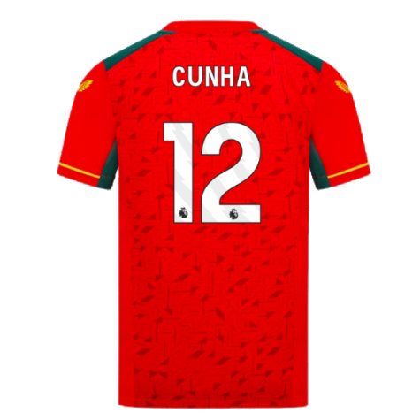 2023-2024 Wolves Away Shirt - Kids (CUNHA 12)