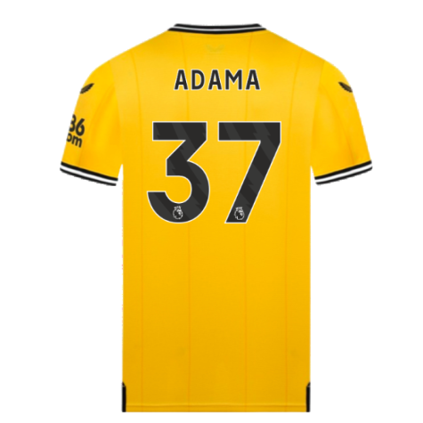 2023-2024 Wolves Home Shirt (ADAMA 37)