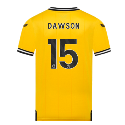 2023-2024 Wolves Home Shirt (Kids) (DAWSON 15)