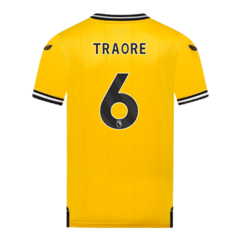 2023-2024 Wolves Home Shirt (Kids) (TRAORE 6)