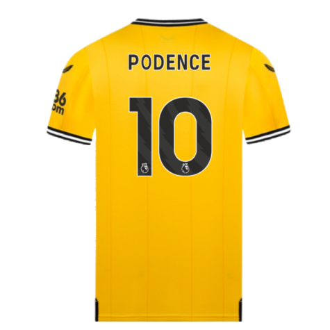 2023-2024 Wolves Home Shirt (PODENCE 10)