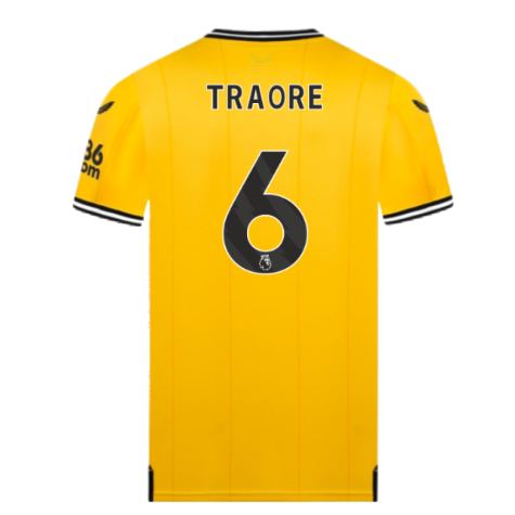 2023-2024 Wolves Home Shirt (TRAORE 6)