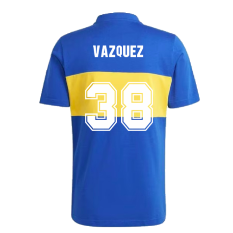 2023 Boca Juniors History Jersey (Vazquez 38)