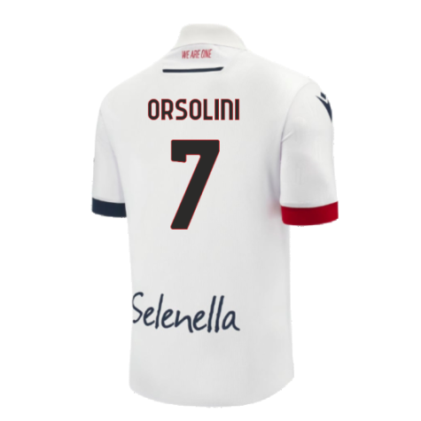 2024-2024 Bologna Away Shirt (ORSOLINI 7)