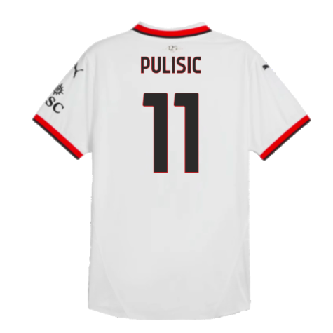 2024-2025 AC Milan Away Authentic Shirt (Pulisic 11)