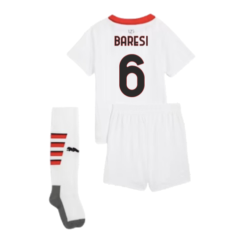 2024-2025 AC Milan Away Mini Kit (Baresi 6)