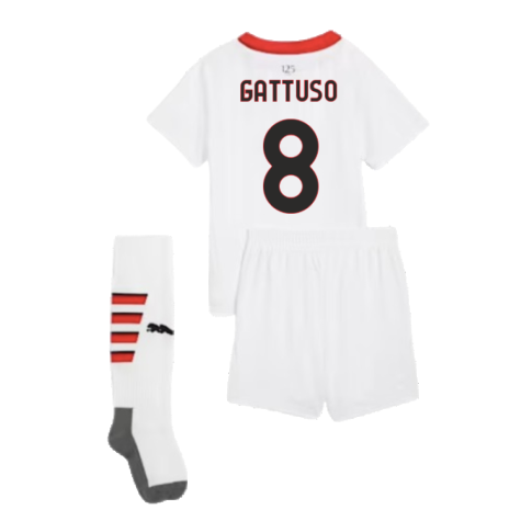 2024-2025 AC Milan Away Mini Kit (Gattuso 8)