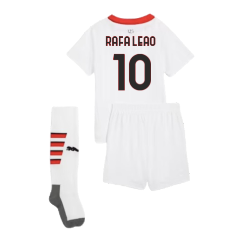 2024-2025 AC Milan Away Mini Kit (Rafa Leao 10)