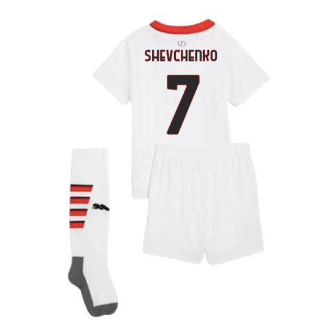 2024-2025 AC Milan Away Mini Kit (Shevchenko 7)