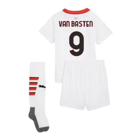 2024-2025 AC Milan Away Mini Kit (Van Basten 9)