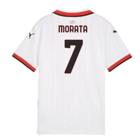 2024-2025 AC Milan Away Shirt (Kids) (Morata 7)