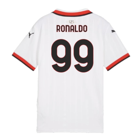 2024-2025 AC Milan Away Shirt (Kids) (Ronaldo 99)