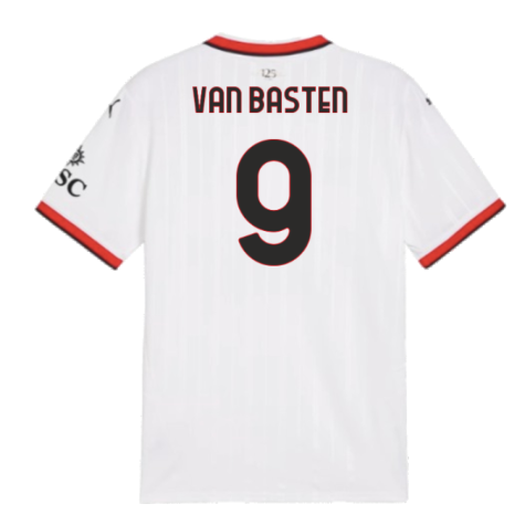 2024-2025 AC Milan Away Shirt (Van Basten 9)