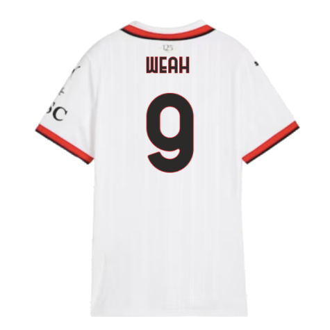 2024-2025 AC Milan Away Shirt (Womens) (Weah 9)