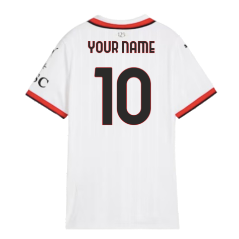 2024-2025 AC Milan Away Shirt (Womens) (Your Name)