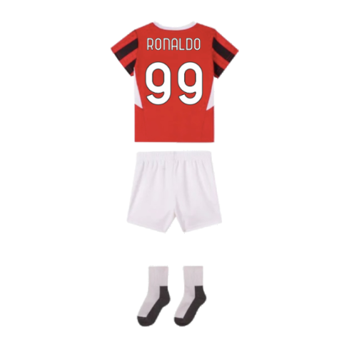 2024-2025 AC Milan Home Baby Kit (Ronaldo 99)