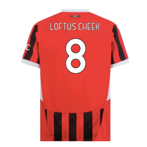 2024-2025 AC Milan Home Shirt (Loftus Cheek 8)