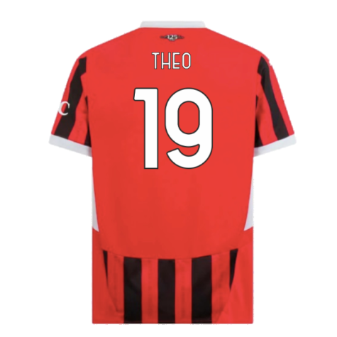 2024-2025 AC Milan Home Shirt (Theo 19)